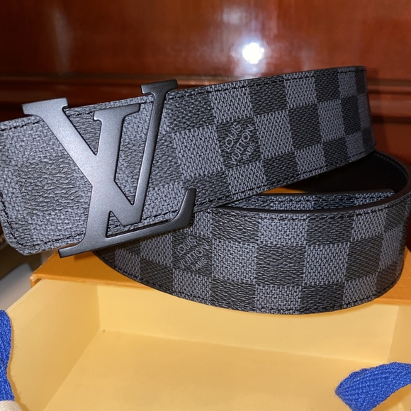 New Louis Vuitton damier graphiteBelt